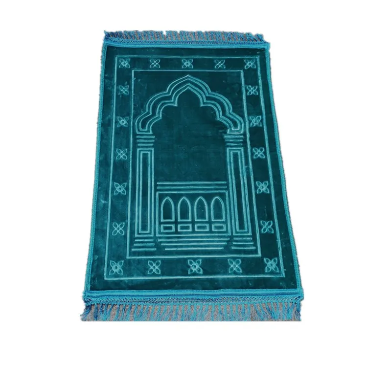 Thick Prayer Carpets Rug High Quality Raschel Muslim Prayer Mat Rug Anti slip The Mosque Muslim Pilgrimage Carpet And Rugs