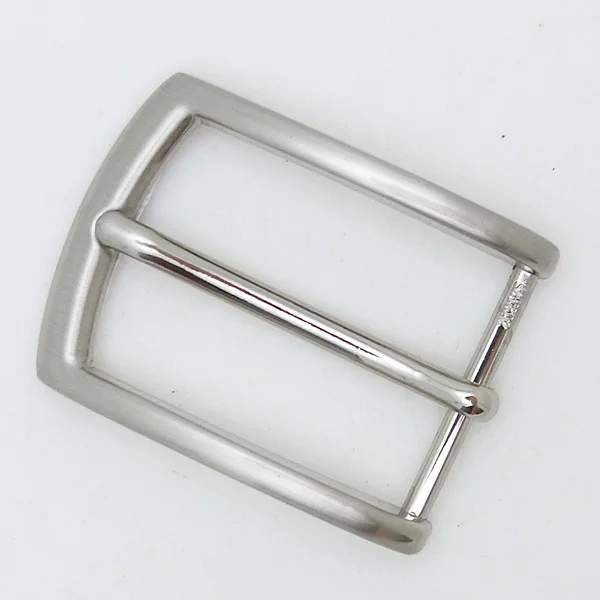 30mm Hot Selling Custom Pin Belt Buckle Bag Accessories Metal Luggage Buckle Simple Pin Single Bar Casting Buckles