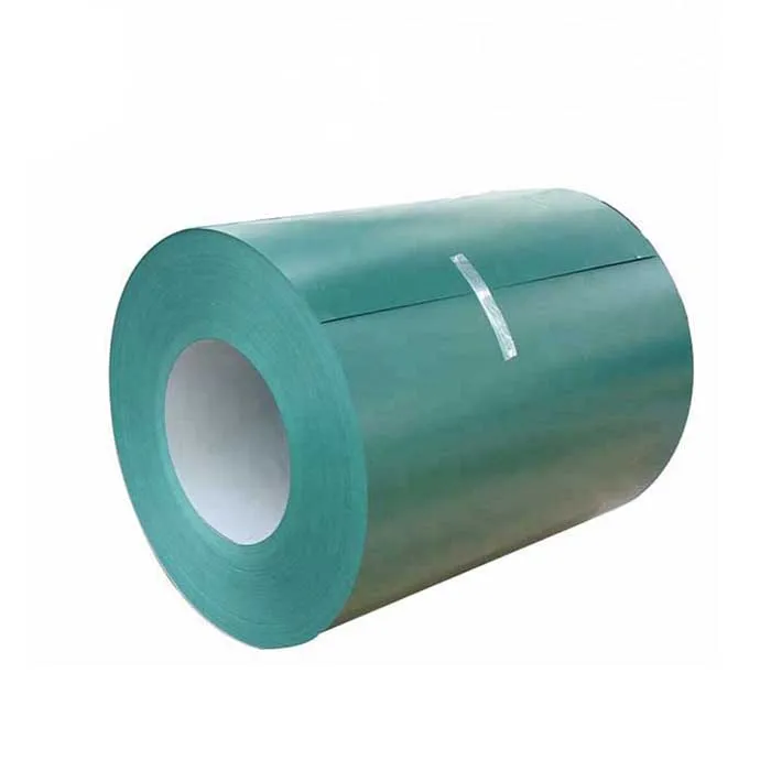 Hot Dip Z60 Z275 16 Gauge Ral 5003 Matte Prime Color Coated Galvalume Prepainted Galvanized Ppgi Steel Coil