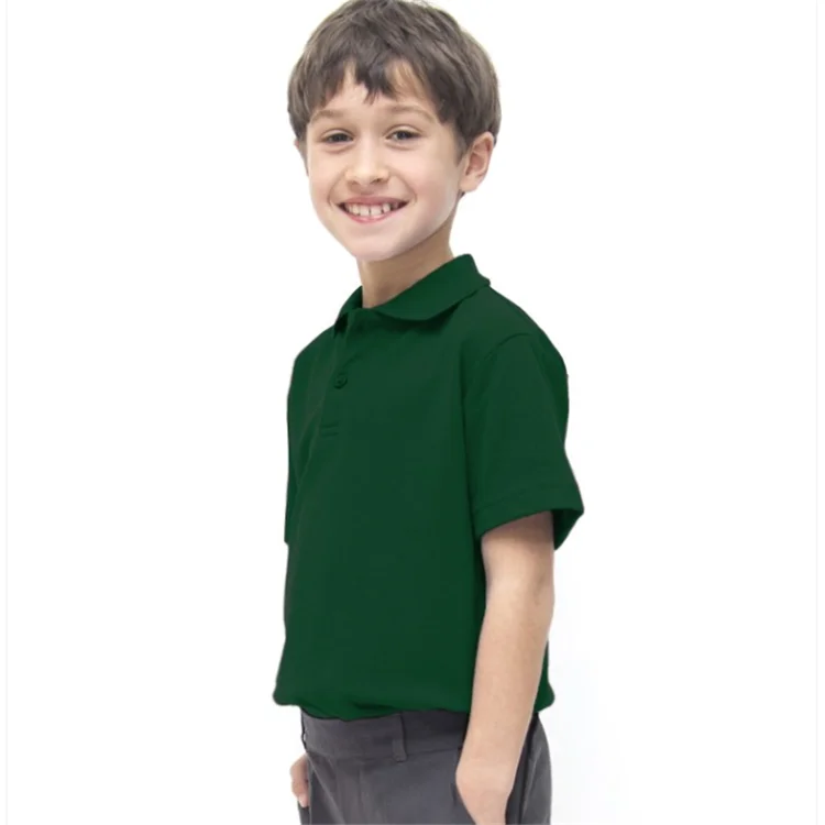 
New Design School Uniform Colours Polo Shirts Professional China School Uniform Makers 