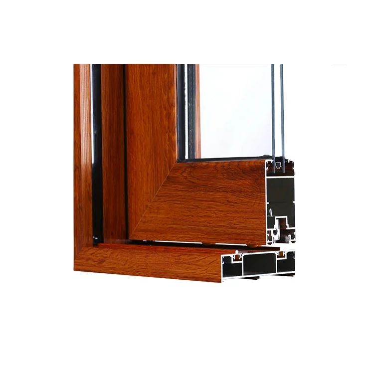 OEM Supplier Double Glass Windows Impact Windows Aluminium Casement Window Profiles
