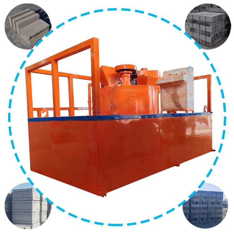 Full Automation Fly ash Cement Sand Concrete CLC AAC Brick Making Machine