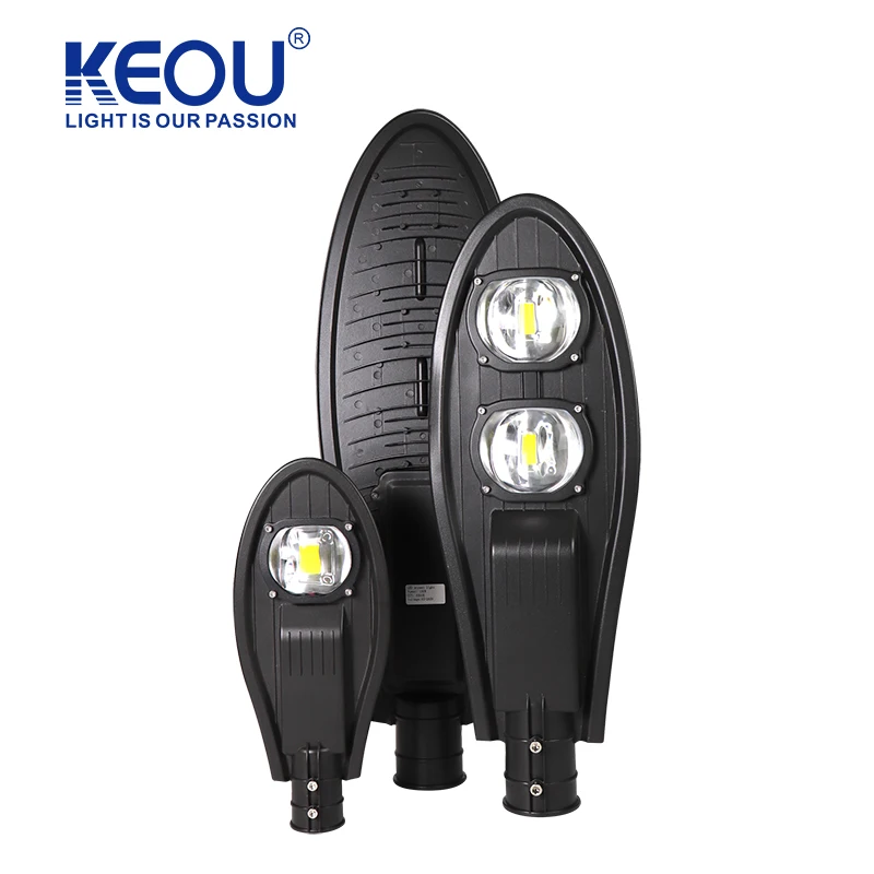 KEOU IP66 Waterproof Aluminum 50W 100W 150W 200W 250W Cobra Head Street Led Light