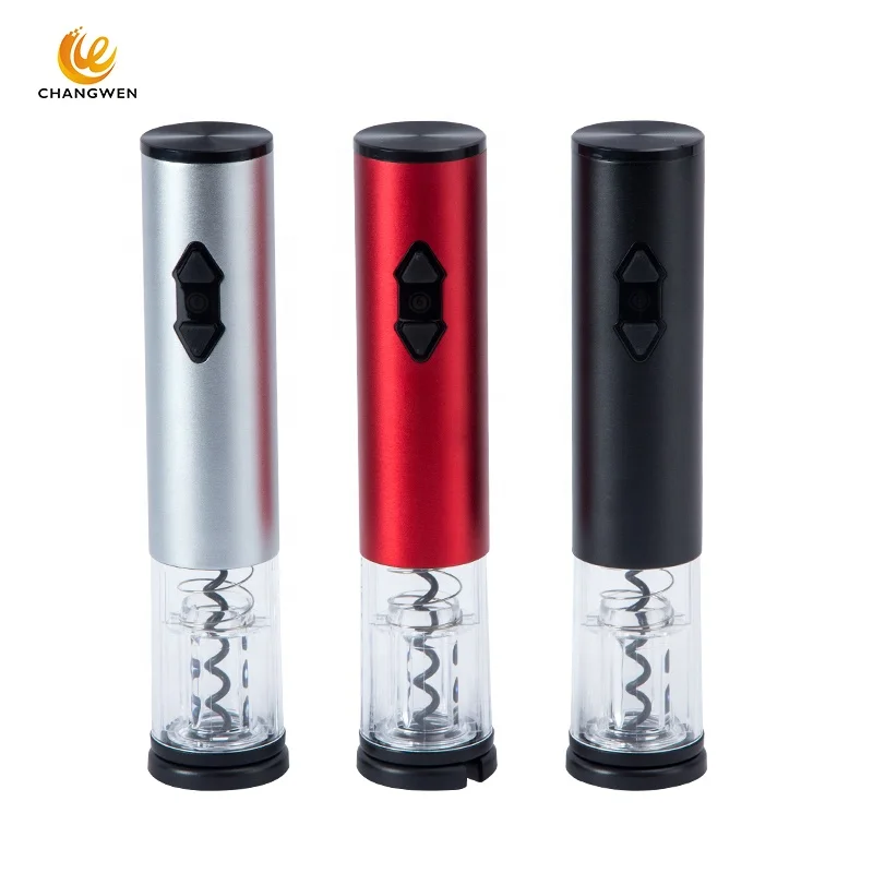 
high quality custom stainless steel wine opener bottle corkscrew electric bottle opener 