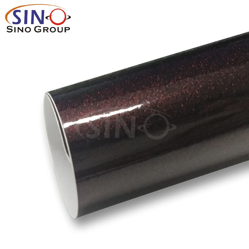 GE-32 China Manufacturer Electro Metallic Wrapping Gloss Car Vinyl Wrap