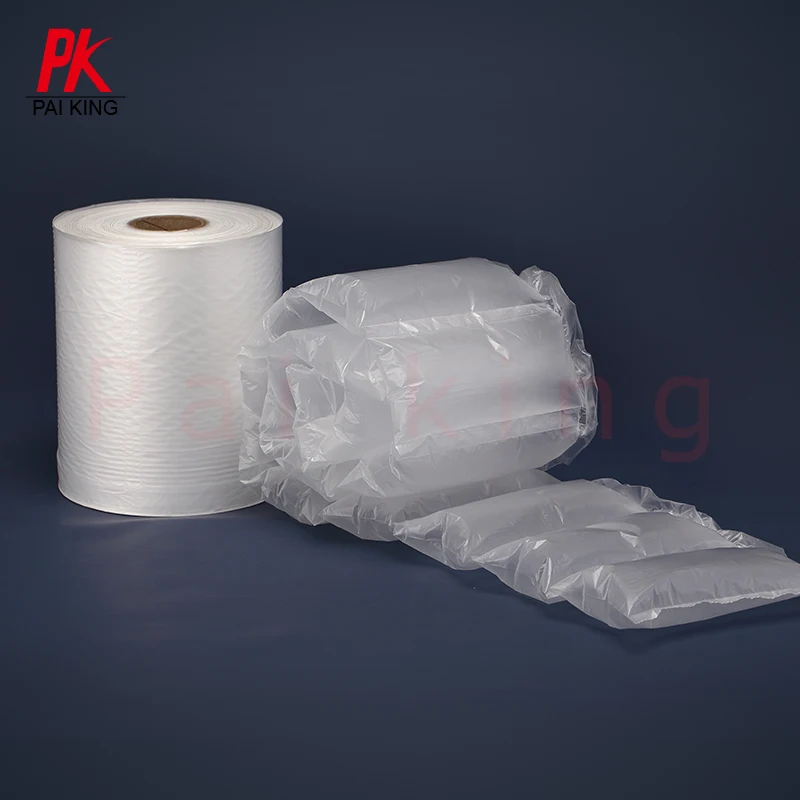 Factory Air Cushion Film Air Bubble Film Wrap Roll Cushion Pillow Machine Available For Air Cushion Maker 200 Mm width