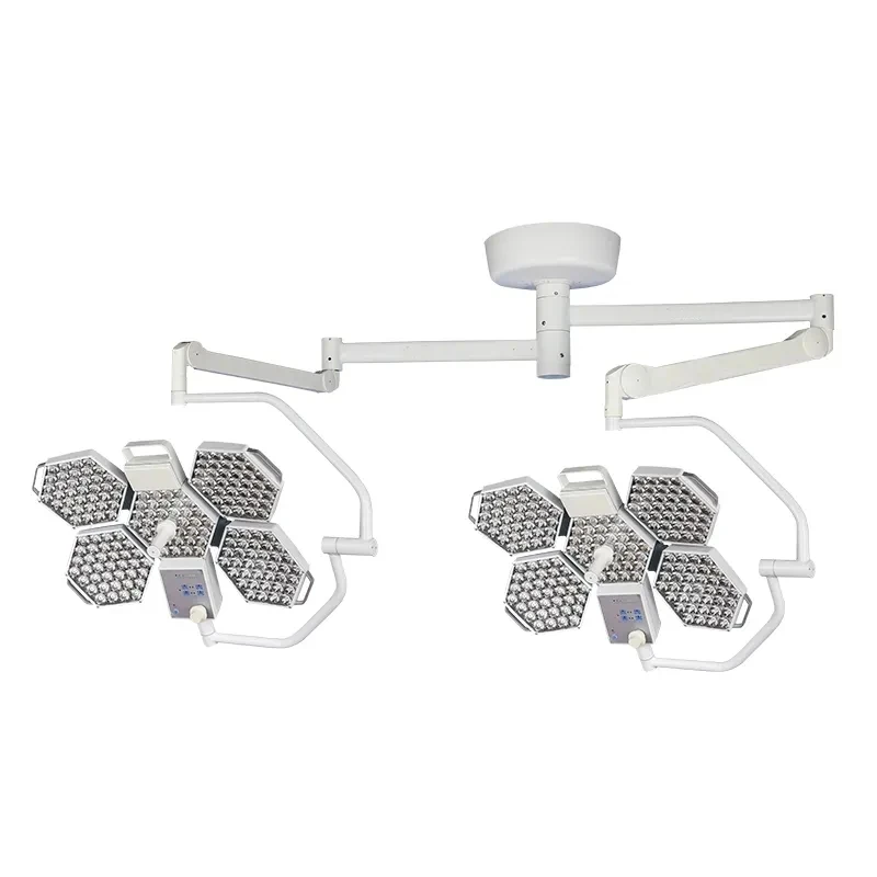 THR- SY02-LED5+5 Factory Hot Selling Ceiling Mounted Double Arms Shadowless LED Operation Light