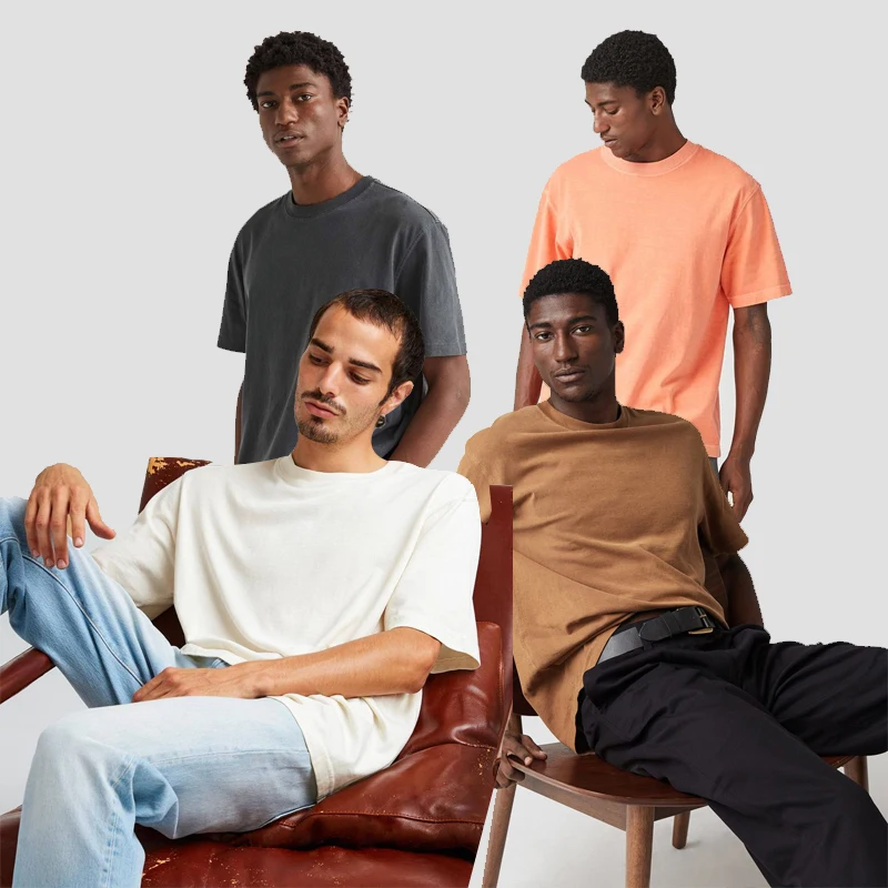 High Quality Bamboo T-shirt Men Wholesale Eco-friendly  Bamboo T-Shirt Organic Plain T Shirts For Men