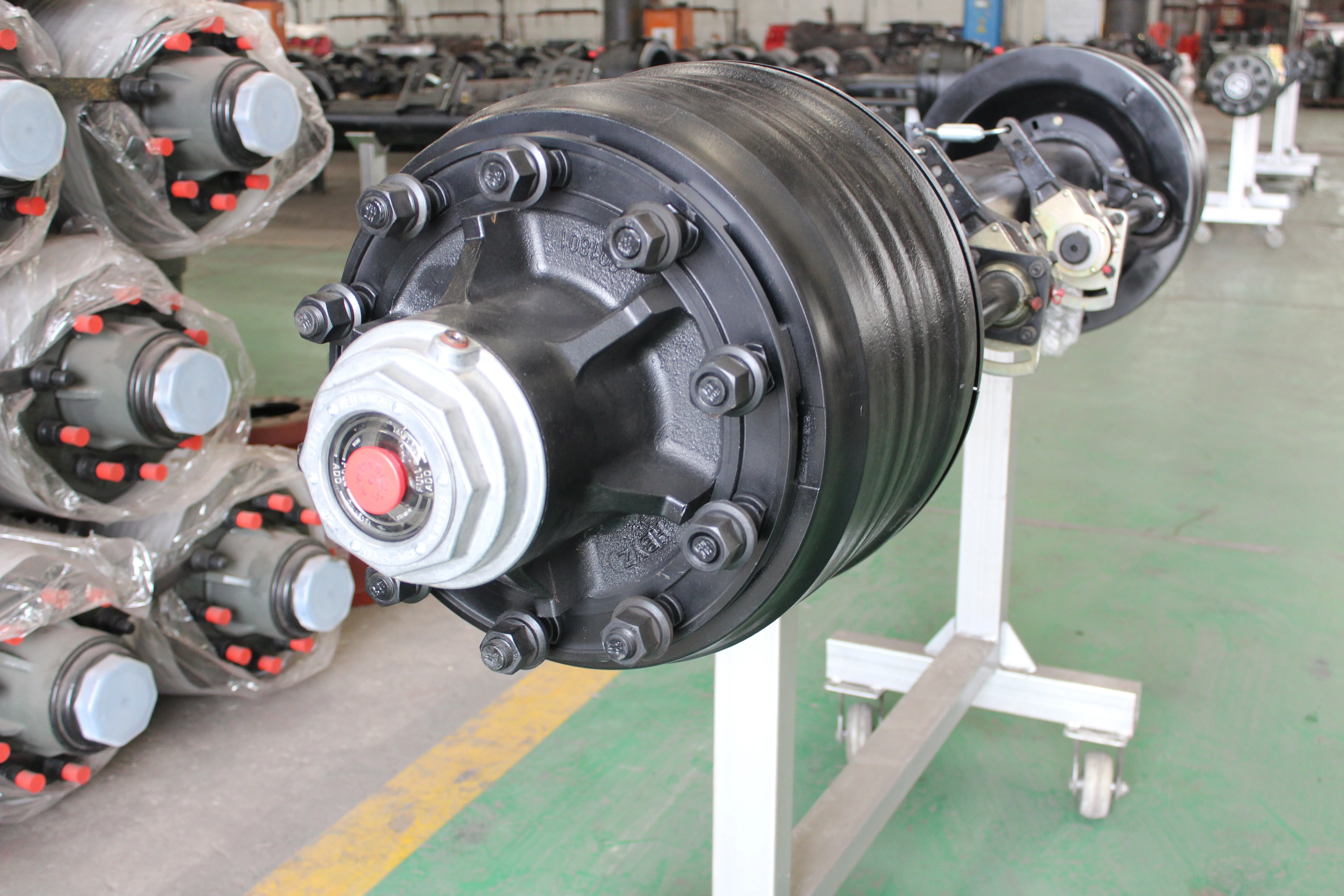 Fuwa Trailer Axle Semi Trailer Parts 16ton Axles From Chinese Manufacturer for heavy duty trailer