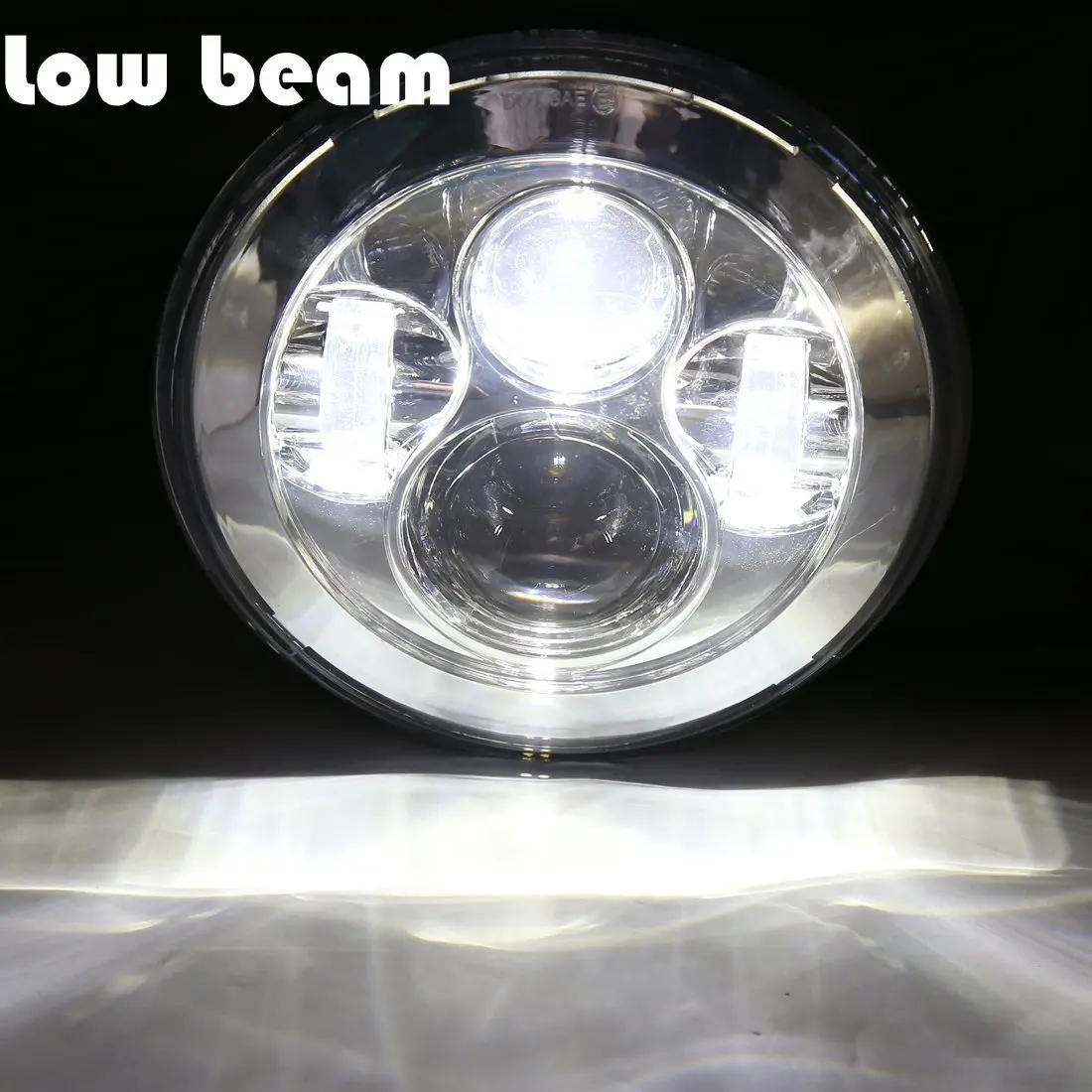 SANYOU 30W 3000LM 12V Dual LED Headlights with Motorcycle Lighting System