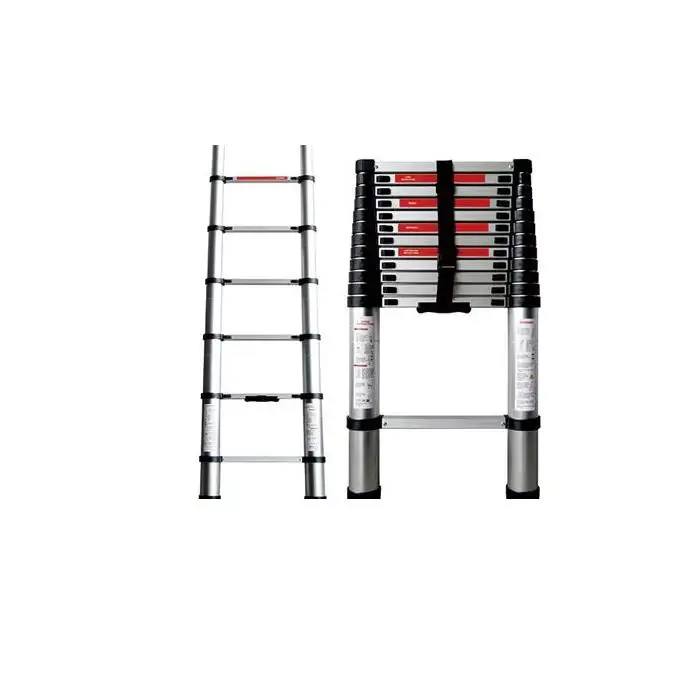 DX-60320 High Quality All Aluminium Extension Folding Telescopic Ladder Cat Ladder Boat Extension Climbing Ladder