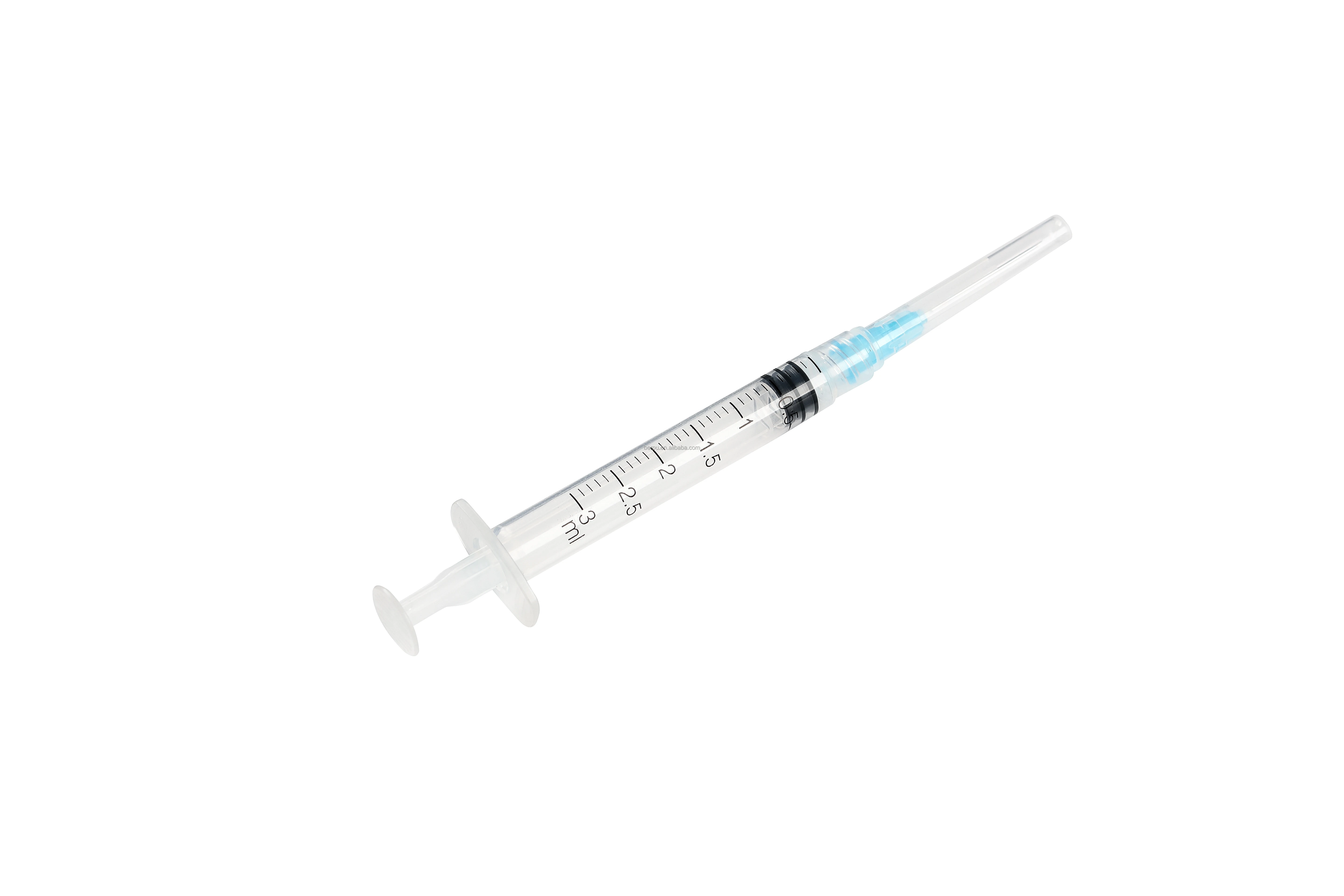 Manufacturer Custom Wholesale Low Dead Space Disposable Syringe 1ml 3ml 5ml 10ml With Fixed Needle