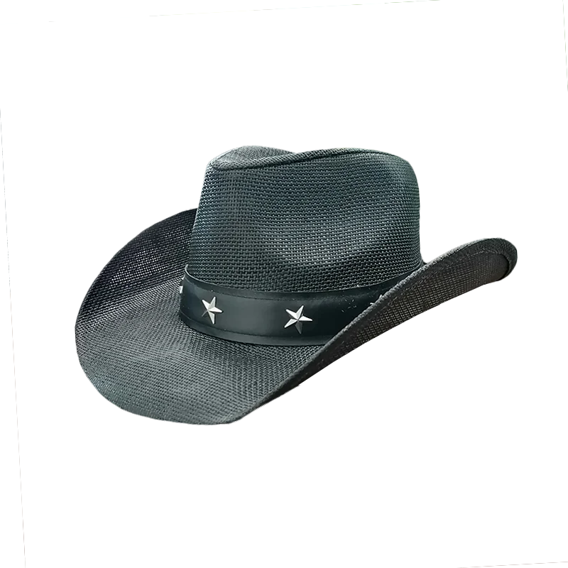 Мужская бумажная соломенная ковбойская шляпа 1803B, Соломенная Панама с рисунком американского флага США, с регулируемыми полями, флаг США
