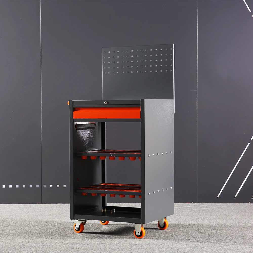 LYREIGN SYC Cutting holders cabinet tool management trolley CNC Workshop Tool Trolley Garage Drawer Tool Storage Cabinet