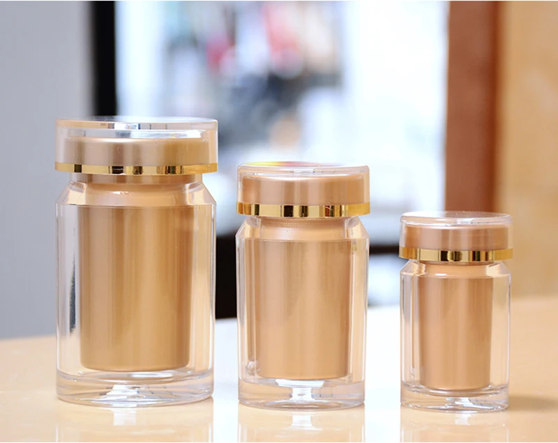 Personalized Customized Wholesale High-end Transparent Plastic Medicine Bottle Acrylic Candy Bottle YGH529