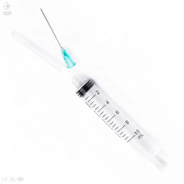 Chinese Prices Medical Products Disposable 0.5mL 1mL 2.5mL 3mL 5mL 10mL Vaccine Luer Lock Injection Hypodermic Jeringa Syringe