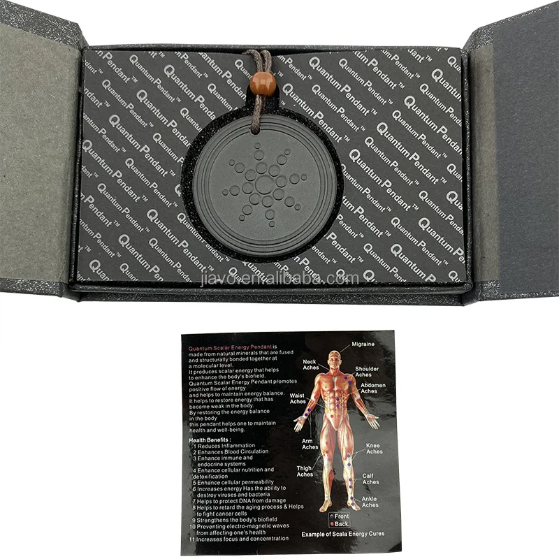 Charm quantum pendant Japan technology with wholesale price scalar energy pendant