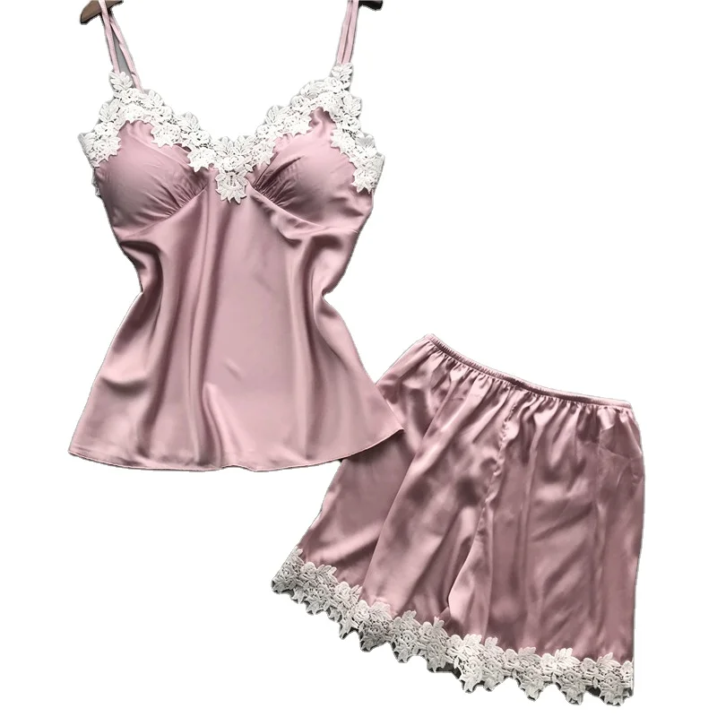 Summer Hot Selling Wholesale Cotton Pajama Cute Causal Pajamas For Ladies