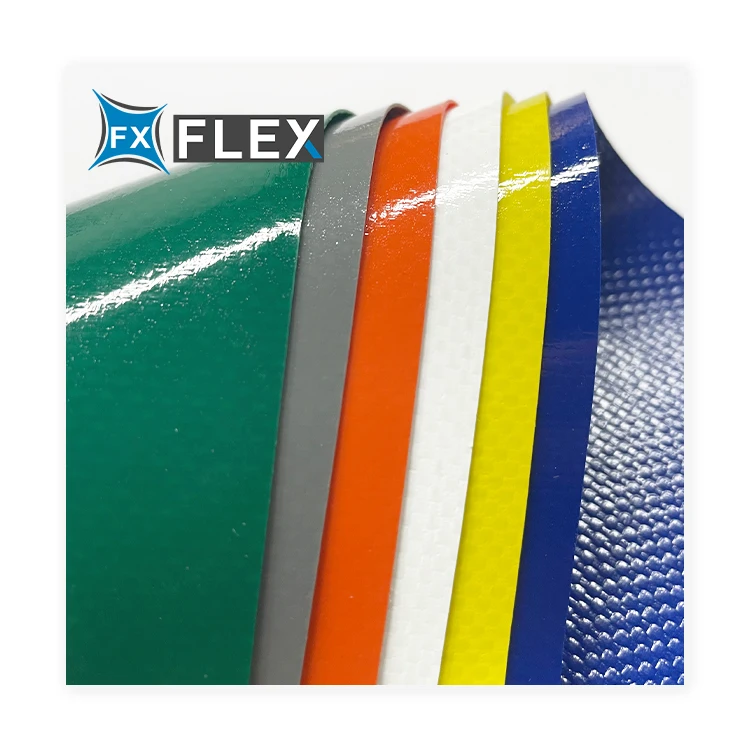 FLFX Heavy Duty Taupaulin PVC Tarpaulin for Curtain Trucks Side Container