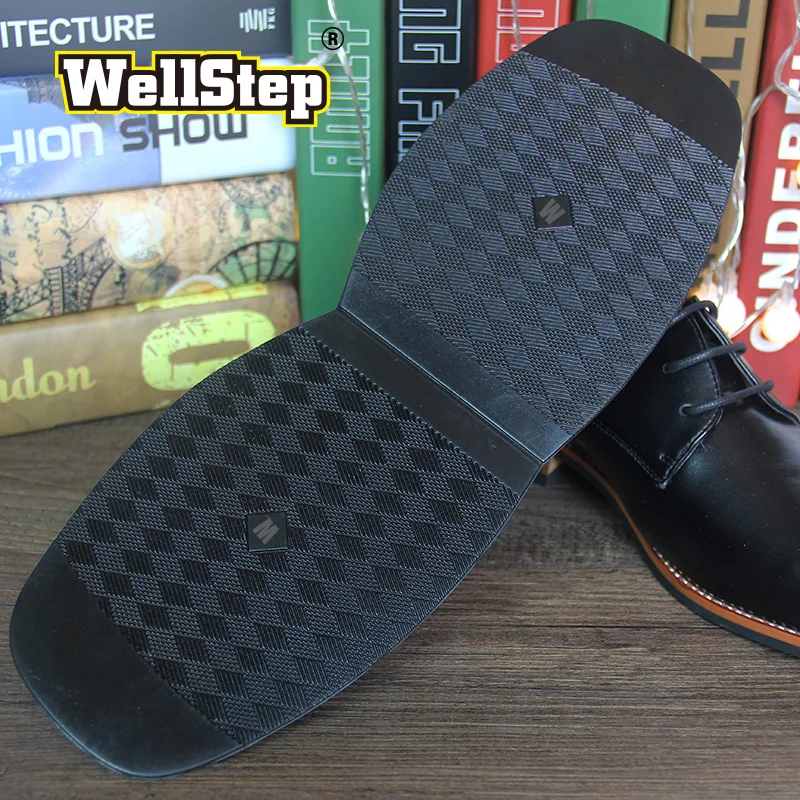 Shoe Rubber Heel Sole  in Pair  For Shoe Heel Repair and  Shoe Making Manufacturing Material