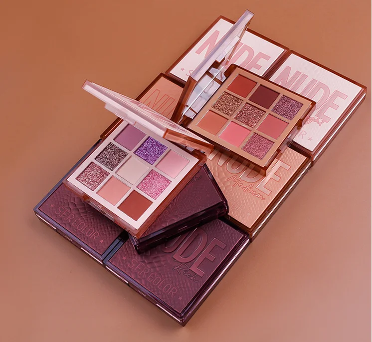 Best Selling Wholesale 9 Colors Eye shadow Make Up Neon Eyeshadow Pallette