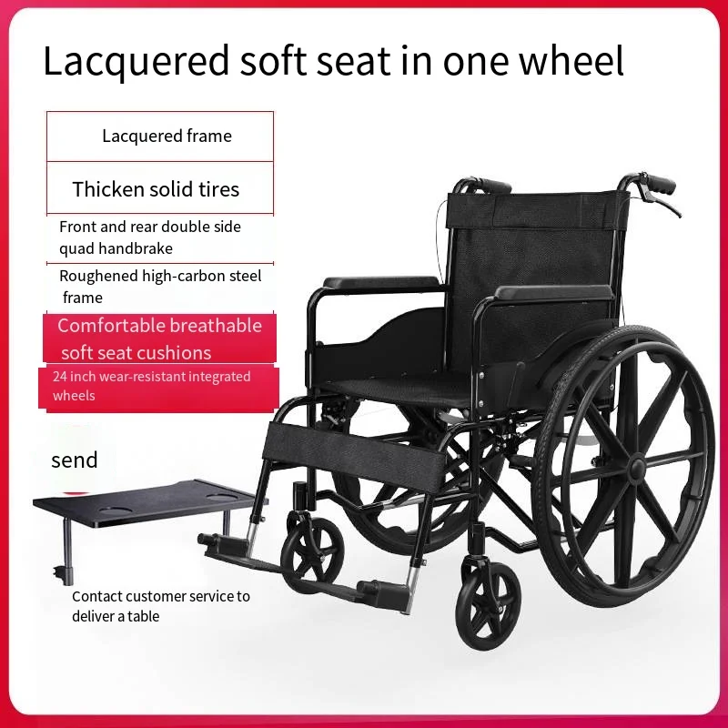 Lightweight Manual Wheelchair For Disabled