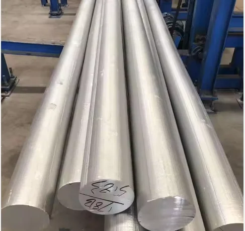 6063 6082 6061 6068 Aluminum Alloy Bar Custom Size Aluminum Billet Bars Round Solid Aluminum Rod
