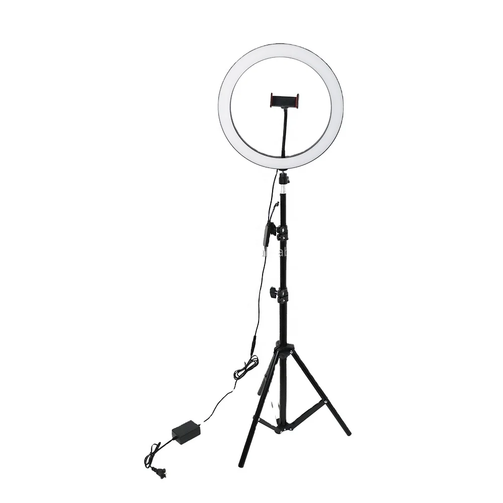 Factory Direct sale 12 inch dimmable LED studio light photograph light ring light RGB