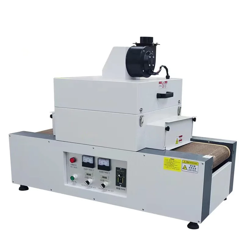 365 UV Dryer Tunnel Customized Desktop Tunnel furnace UV curing machine with 4 kW mercury lamp