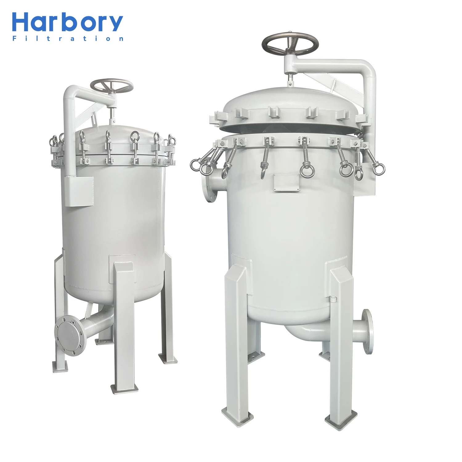 Chemical Ammonia Liquid Filter Housing Stainless Steel 304 Multi Bag Filter Housing