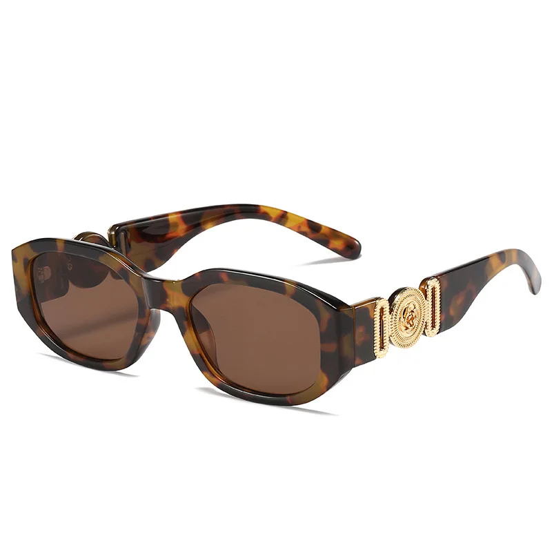 Hexagon Sunglasses 2023 New Custom Logo Shades Women Men Branded Sun Glasses Wholesale