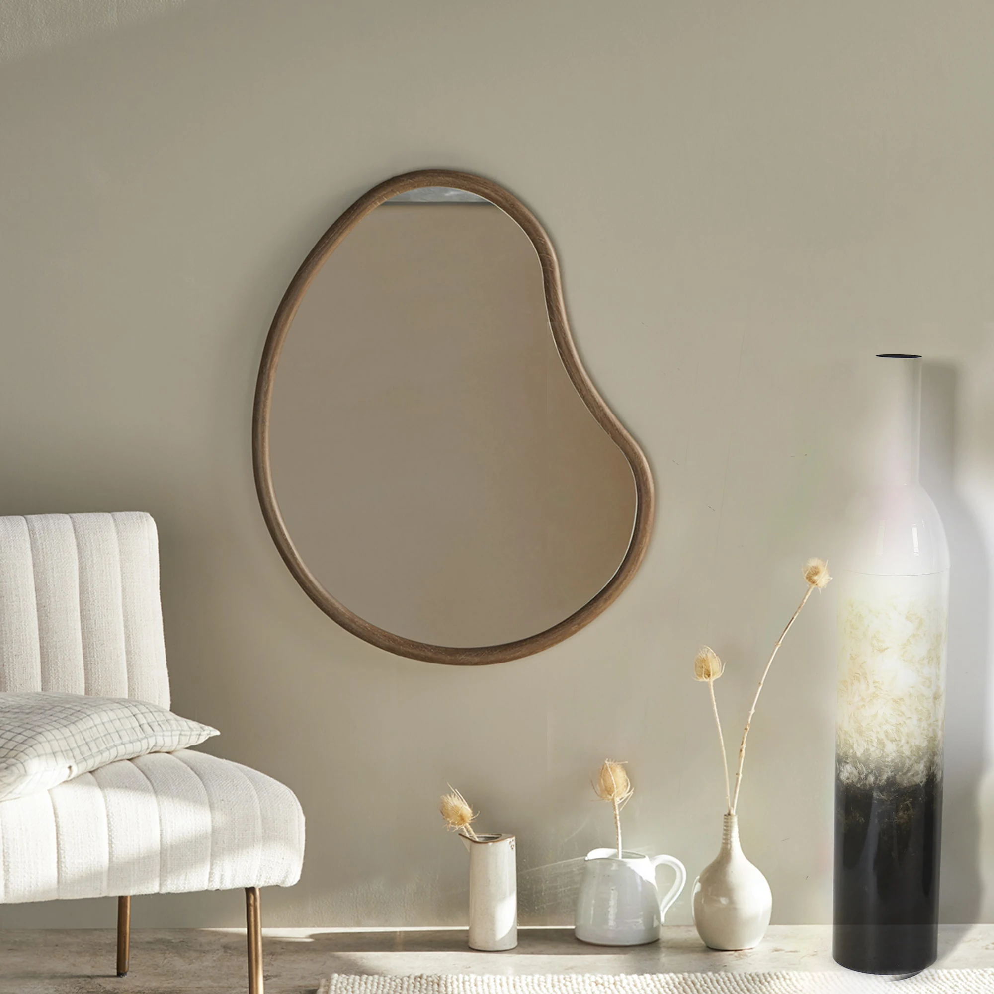 Hot Selling Full Length   Nordic Ceramic Floor Vase For Home Decor