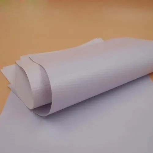 Shanghai factory 1.02-3.2m High quality White-Black 440 g PVC tarp/matt gloss Flex banner for printing PVC Advertising Flex