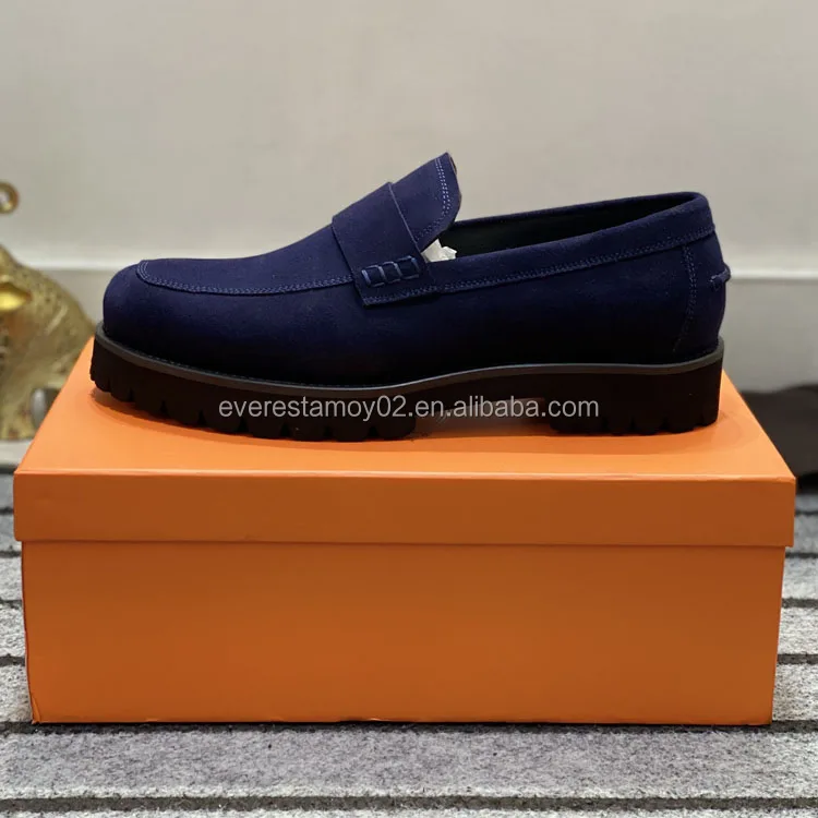 Dress Mens Boat Shoes Office Wear Designer Genuine Leather Trendy Fashion Man Shoes