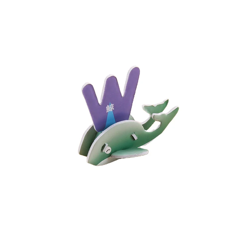 diy 3d wholesale custom KT puzzle animal 3d jigsaw puzzle shape printed jigsaw puzzles