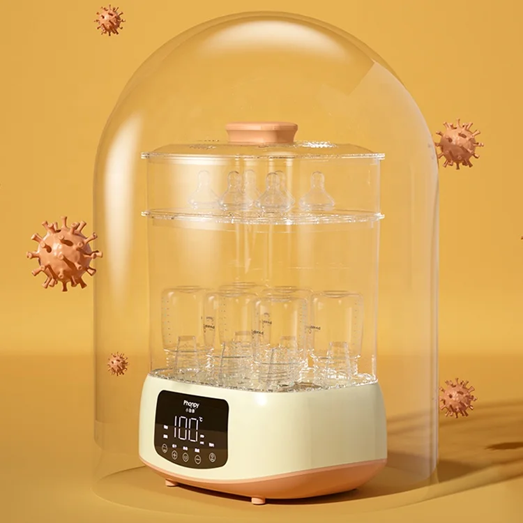 Phanpy Mom First Choice 24 Hours Feeding Bottle Baby Sterilizer Cabinet Tray