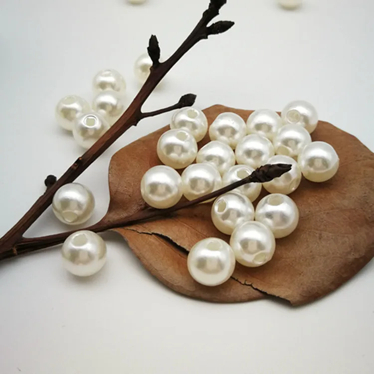 3mm Round Pearl Plastic Beads ABS  Pearl Jewelry Beads