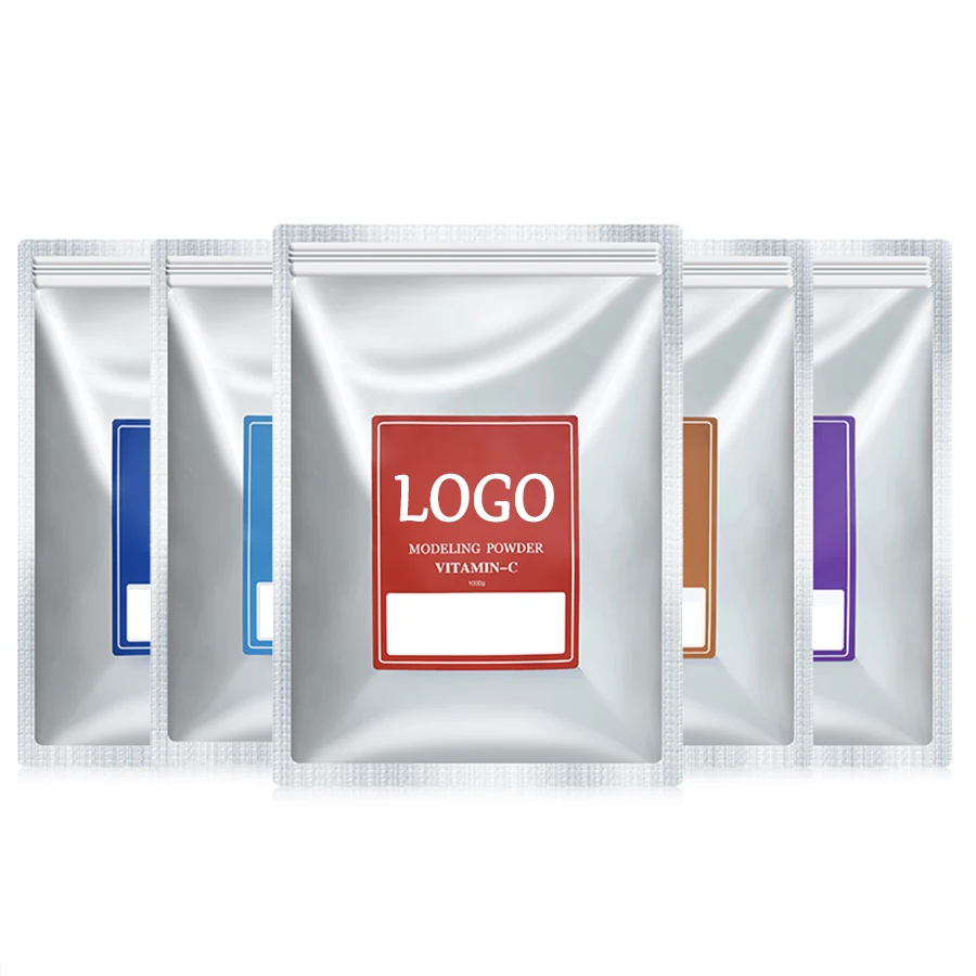 Спа розовый шоколад витамин C алоэ вера ромашка Лаванда коллаген желе для лица гидрожеле маска порошок