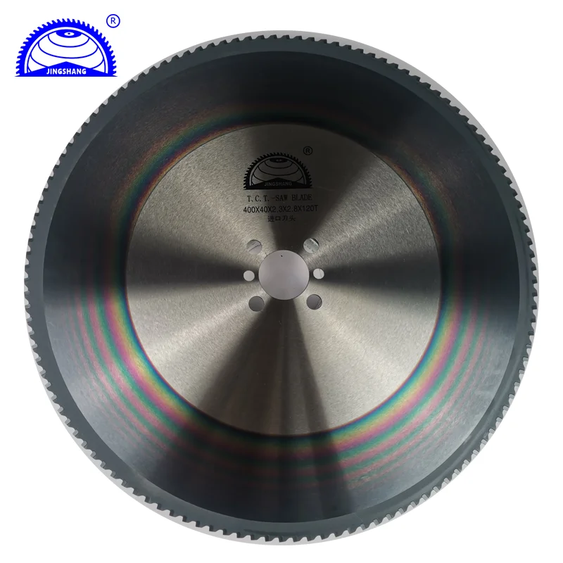 Steel tube cutting orbital flying circular saw blade for steel tube orbital flying cut-off on line