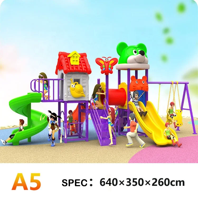 High Quality Factory Price Kids Slide Toddlers Playground Outdoors
