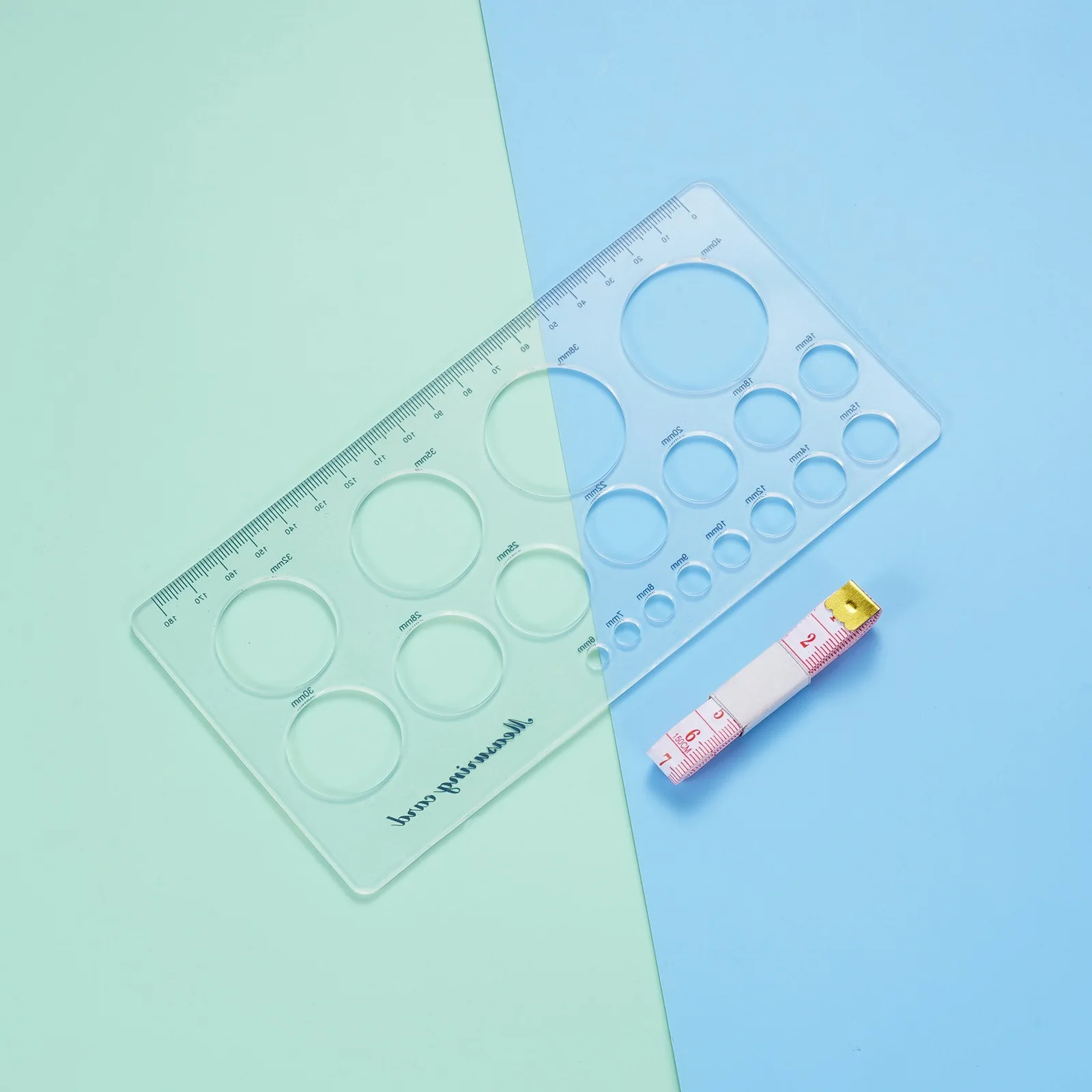 Custom Reusable Silicone Flange Nipple Measuring Ruler,Soft Silicone Flange Sizer Card For Nipples