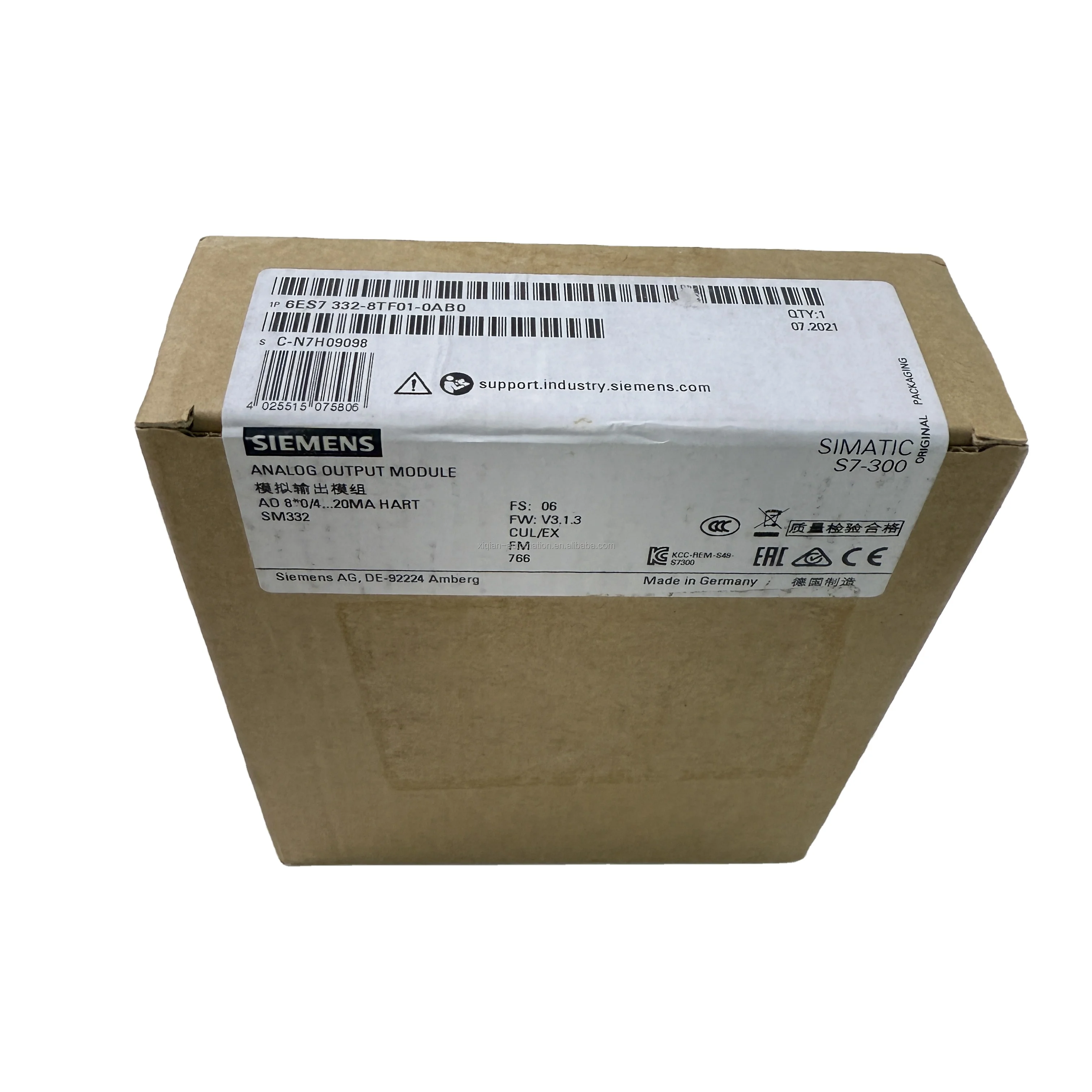 Siemens S7-400 PLC good price Central processing unit Module 6ES7416-2XP07-0AB0 SIMATIC S7 400 CPU 416F-2