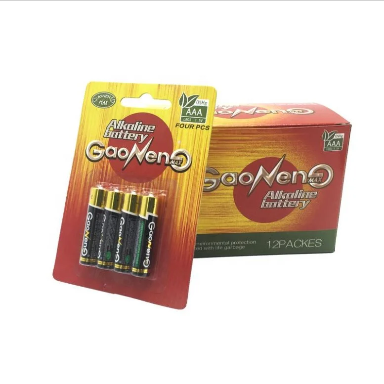 Super quality No.7 LR03 AM-4 no. 7 aaa battery alkaline batteries