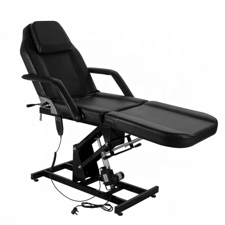 facial chair electric motor Black spa beauty salon chair beauty chair personal protective equipment beauty salons
