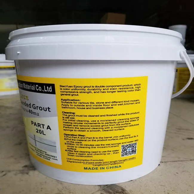 Two Component Epoxy Grout for Grouting ceramic tiles and Mosaic