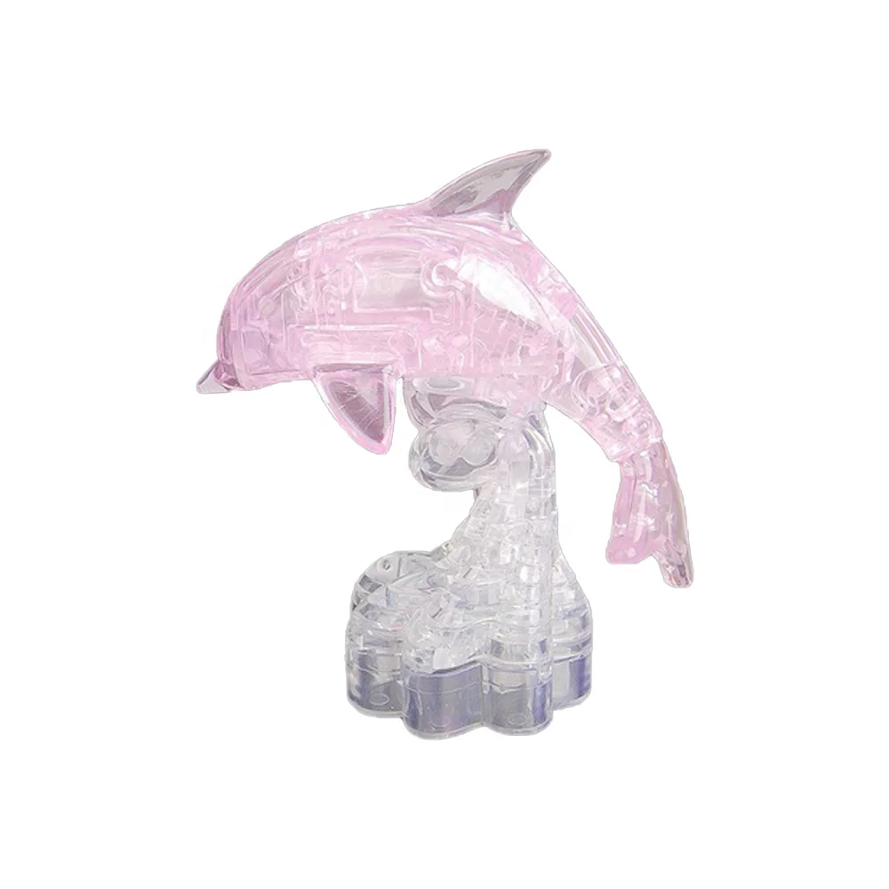 Yongjun Top Factory Colorful Crystal Puzzles Bricks Building Block Toys For Wholesale