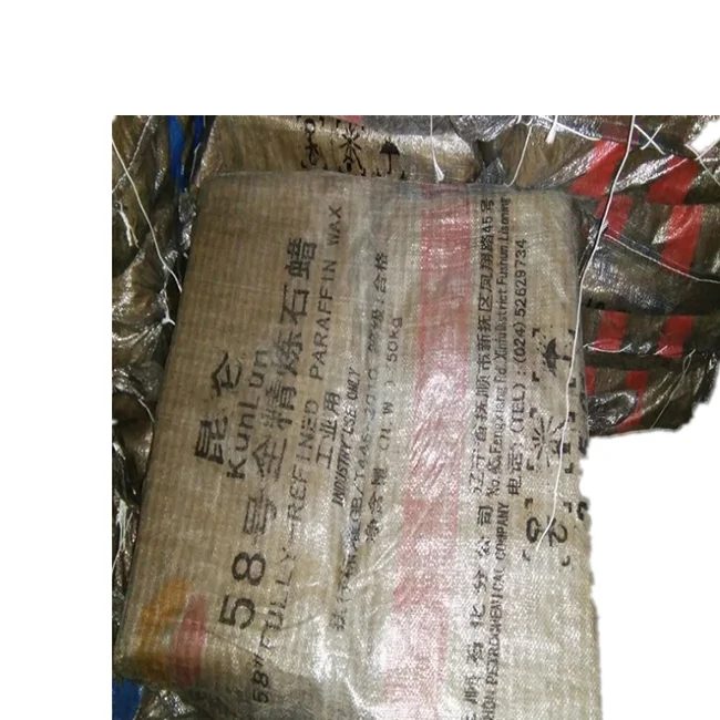 
factory fully refined paraffin wax powder from China 