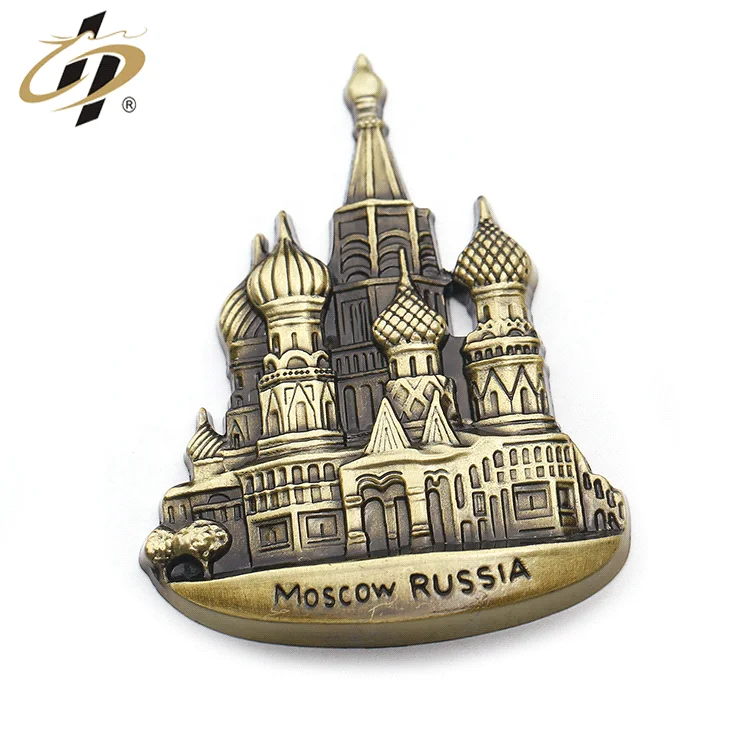 Customize zinc alloy 3D souvenir tourist metal fridge magnets with own design