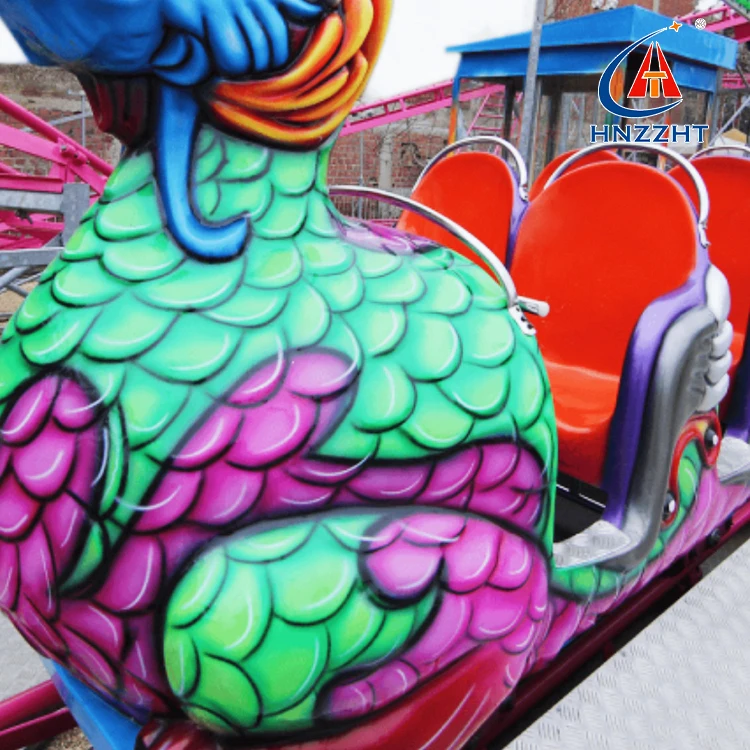 Top Selling Theme Park Attraction Rides Theme Park Equipment Family Roller Coaster for Sale