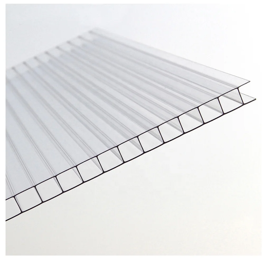 10 лет высокая светопроницаемость бесцветные, цветные УФ 10 мм feuille de Поликарбонат de сер поликарбонатный пластиковый лист